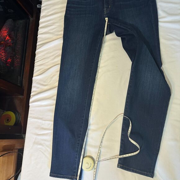 Madewell Blue Jean Curvy High Rise Skinny - Picture 9 of 12